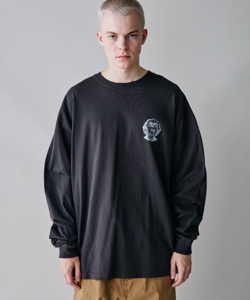 rehacer(レアセル)の「rehacer : Mind Free L/S T-shirt / マインドフリー ロングスリーブ Tシャツ(Tシャツ/カットソー・メンズ・ホワイト/スミクロ・X-LARGE/LARGE/MEDIUM/SMALL)」の6枚目の写真