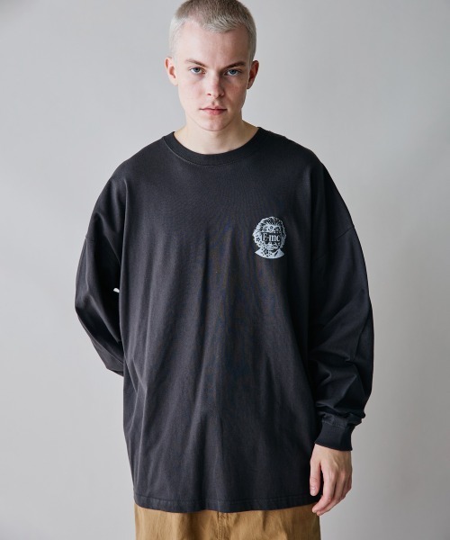 rehacer(レアセル)の「rehacer : Mind Free L/S T-shirt / マインドフリー ロングスリーブ Tシャツ(Tシャツ/カットソー・メンズ・ホワイト/スミクロ・X-LARGE/LARGE/MEDIUM/SMALL)」の7枚目の写真