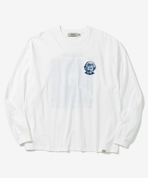 rehacer(レアセル)の「rehacer : Mind Free L/S T-shirt / マインドフリー ロングスリーブ Tシャツ(Tシャツ/カットソー・メンズ・ホワイト/スミクロ・X-LARGE/LARGE/MEDIUM/SMALL)」の11枚目の写真