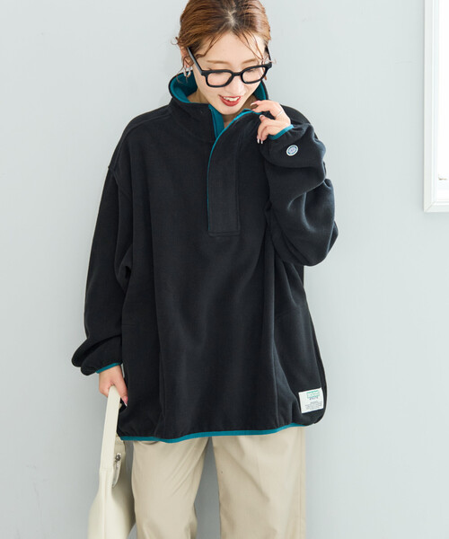 DGCUS フリースフード付きセータ 限定展開 DISCUS ATHLETIC × FREAK'S STORE/ディスカス