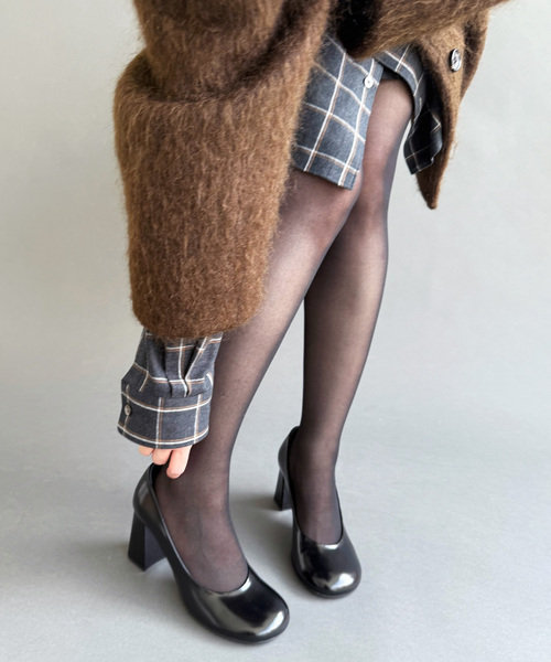 EDIT. FOR LULU(エディットフォールル)の「【FABIO RUSCONI/ファビオルスコーニ】ラウンドトゥパンプス(パンプス・レディース・ブラック・35)」の1枚目の写真