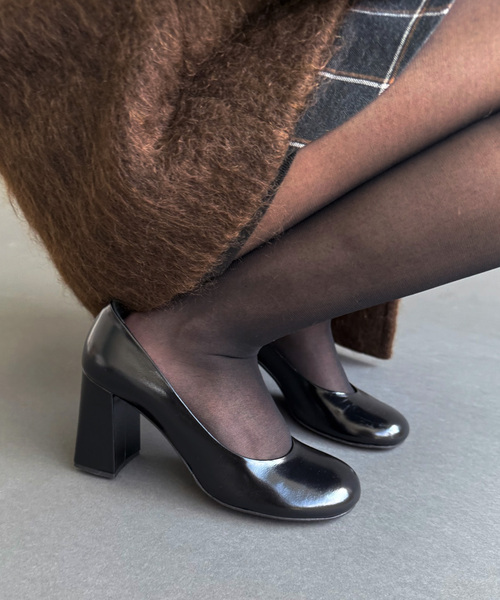 EDIT. FOR LULU(エディットフォールル)の「【FABIO RUSCONI/ファビオルスコーニ】ラウンドトゥパンプス(パンプス・レディース・ブラック・35)」の3枚目の写真