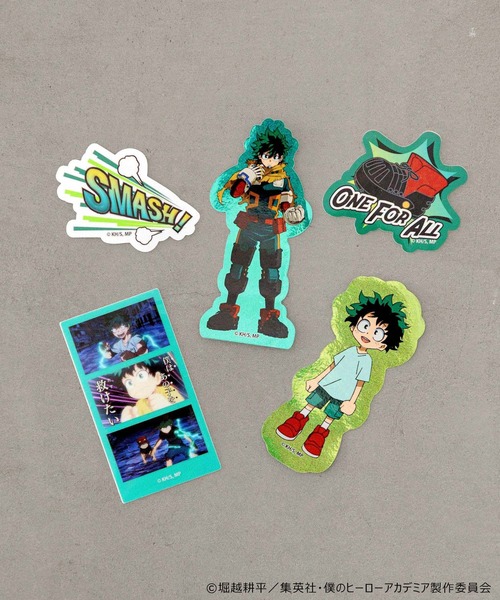 Me%（ミィパーセント）の「【僕のヒーローアカデミア】ステッカーセット 576488（ステッカー/テープ・レディース・その他2/その他1/その他3・FREE）」の2枚目の写真