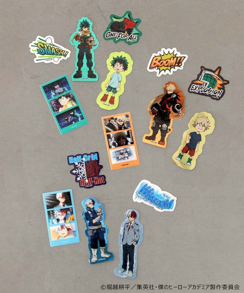 Me%（ミィパーセント）の「【僕のヒーローアカデミア】ステッカーセット 576488（ステッカー/テープ・レディース・その他2/その他1/その他3・FREE）」の4枚目の写真