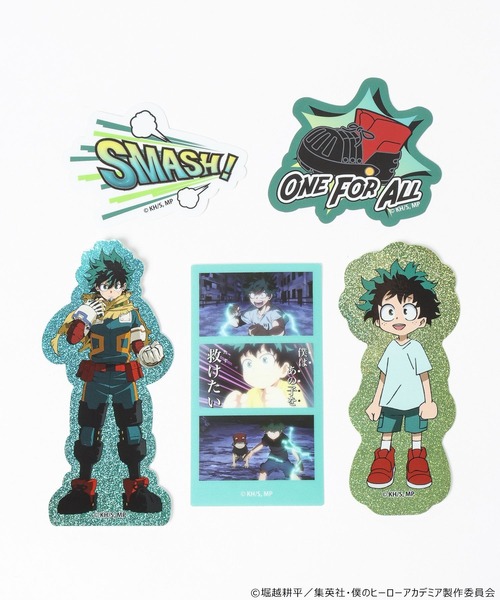 Me%（ミィパーセント）の「【僕のヒーローアカデミア】ステッカーセット 576488（ステッカー/テープ・レディース・その他2/その他1/その他3・FREE）」の9枚目の写真