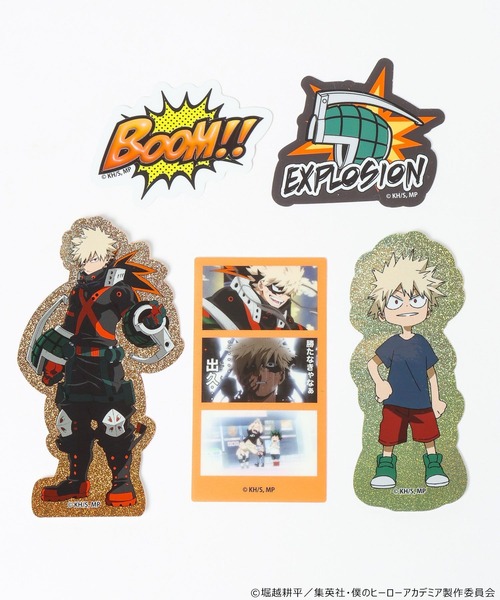 Me%（ミィパーセント）の「【僕のヒーローアカデミア】ステッカーセット 576488（ステッカー/テープ・レディース・その他2/その他1/その他3・FREE）」の10枚目の写真