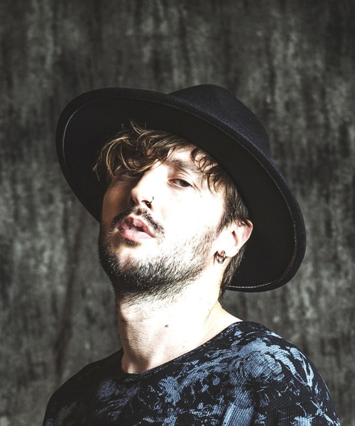 NO ID.（ノーアイディ）の「【NO ID.】Mountain Hat / マウンテン ハット（キャップ・メンズ・ブラック/キャメル・ONE SIZE）」の10枚目の写真