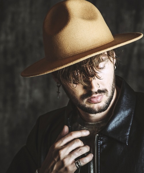 NO ID.（ノーアイディ）の「【NO ID.】Mountain Hat / マウンテン ハット（キャップ・メンズ・ブラック/キャメル・ONE SIZE）」の21枚目の写真