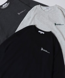 U.S. POLO ASSN.(ユーエスポロアッスン)のU.S. POLO ASSN./ユーエスポロアッスン 別注 オーバーサイズ ワンポイント刺繍 裏毛 トレーナー スウェット レディース メンズ(スウェット)