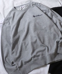 U.S. POLO ASSN.（ユーエスポロアッスン）の「U.S. POLO ASSN./ユーエスポロアッスン 別注 オーバーサイズ ワンポイント刺繍 裏毛 トレーナー スウェット レディース メンズ（スウェット）」