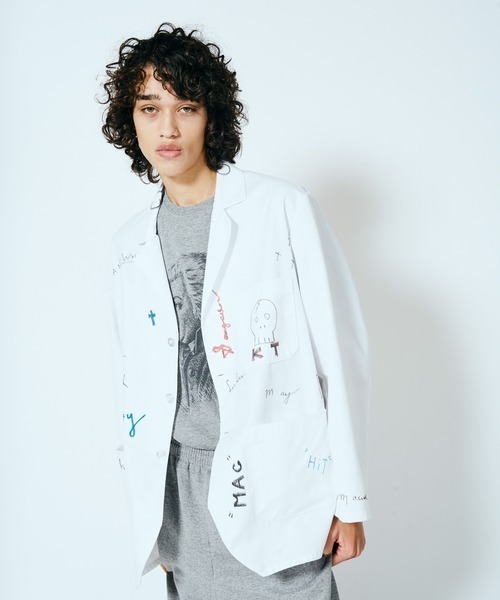 THRIFTY LOOK(スリフティールック)の「THRIFTY LOOK スリフティルック / MEMORIAL WHITE COUNTER COAT EMBROIDERY(テーラードジャケット・メンズ・その他1・MEDIUM)」の8枚目の写真