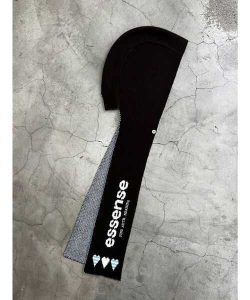 セール】ハートロゴフードマフラー（マフラー）｜EMODA（エモダ）の