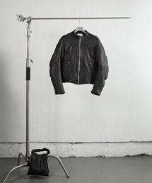NVRFRGT(l@[tH[Qbg)LEATHER MOTORCYCLE JACKET(C_[XWPbg)
