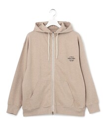 【UNISEX】ヘビー天竺ジップアップ フーディ