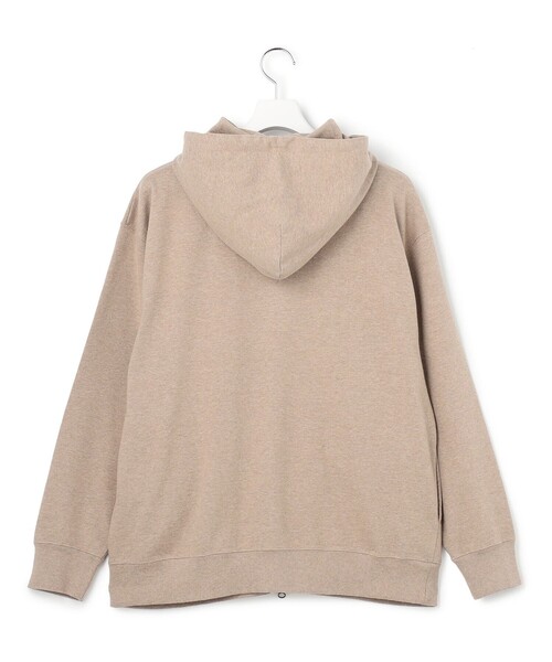 J.PRESS YORK STREET(ジェイプレスヨークストリート)の「【UNISEX】ヘビー天竺ジップアップ フーディ(Tシャツ/カットソー・メンズ・ネイビー系/ワイン系/アイボリー系・LARGE/MEDIUM/SMALL)」の7枚目の写真