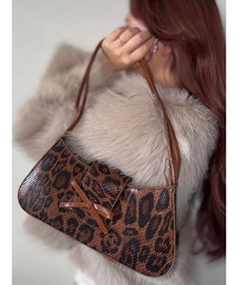 Rye by belgrace（リーバイベルグレイス）の「レオパードリボンバッグ（ショルダーバッグ）」