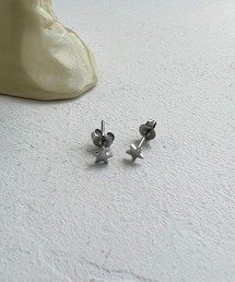 シンプル スターモチーフ ミニ ピアス / サージカルステンレス316L (金属アレルギー対応)