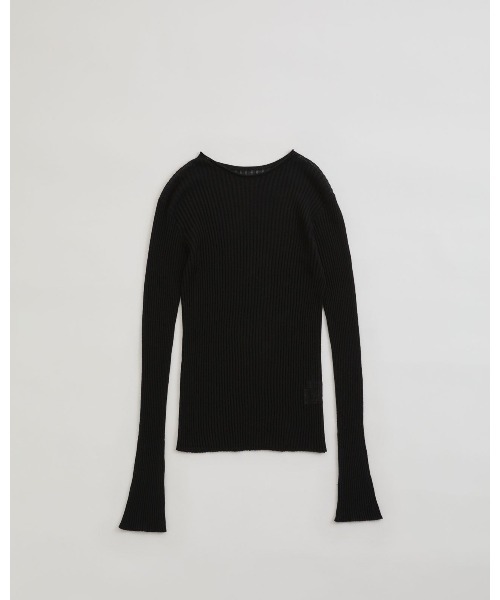 新品未使用 ザシンゾーン CASHMERE SILK RIB KNIT CASHMERE SILK RIB KNIT – Shinzone