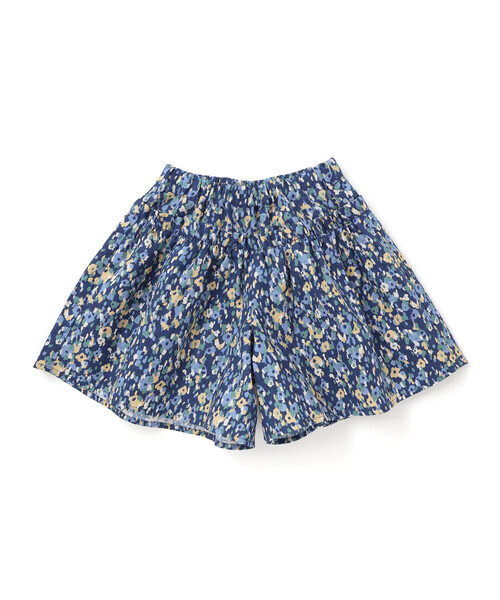 BeBe(ベベ)の「【お揃い】オンフルールフラワープリントキュロットパンツ(その他パンツ・キッズ・ブルー系その他2・110cm/140cm/120cm/130cm/150cm)」の5枚目の写真