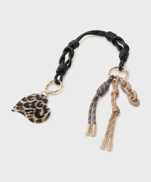 UNTITLED（アンタイトル）の「【VIOLA d’ORO】バッグチャーム（チャーム・レディース・ブラック系4・00）」の4枚目の写真