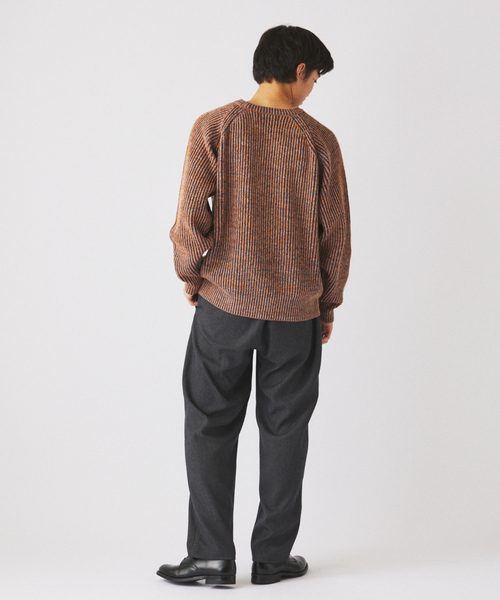 JOURNAL STANDARD relume(ジャーナルスタンダード レリューム)の「TECH ウーリッシュウォーム イージー スラックス (セットアップ対応可能)(スラックス・メンズ・ブラウン/ブラック/グレー・SMALL/MEDIUM/LARGE)」の9枚目の写真