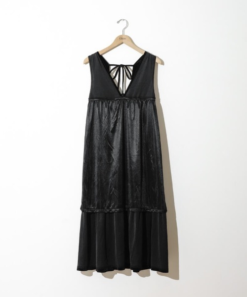 チャーミングベロアワンピース（ワンピース）｜flower（フラワー）の