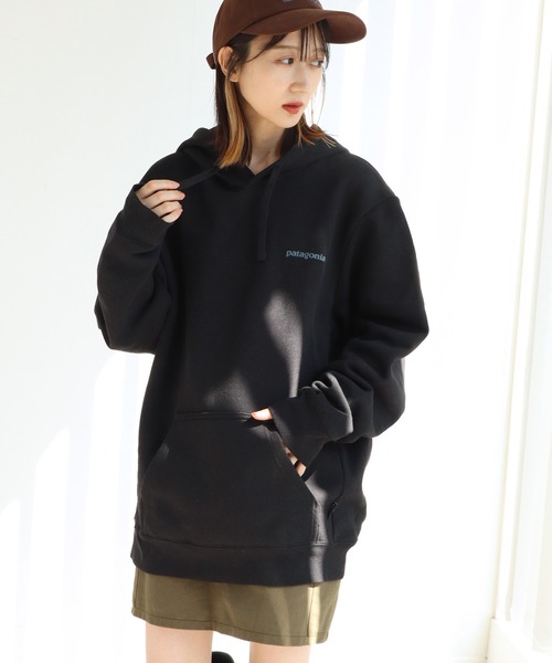 patagonia（パタゴニア）の「【Patagonia/パタゴニア】 Fitz Roy Icon Uprisal Hoody / フィッツロイ・アイコン・アップライザル・フーディ（パーカー・メンズ・ブラック/ネイビー・XS/S/M/L/XL/XXL）」の8枚目の写真