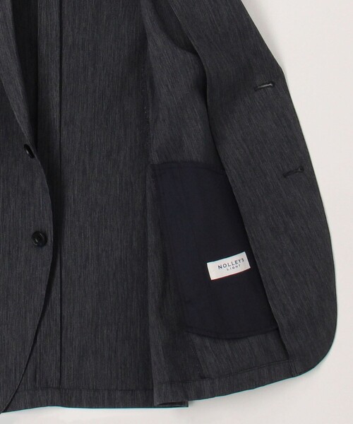 NOLLEY'S LIGHT（ノーリーズライト）の「《ビジカジ/セットアップ対応》ピンヘッド　テーラーカーデ（テーラードジャケット・メンズ・ネイビー/インディゴブルー/チャコールグレー・S/M/L/XL）」の9枚目の写真