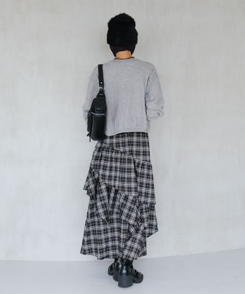 PAGEBOY（ページボーイ）の「シャギービーニー（ニットキャップ/ビーニー・レディース・ブラック/グレー/ブラウン・FREE）」の5枚目の写真