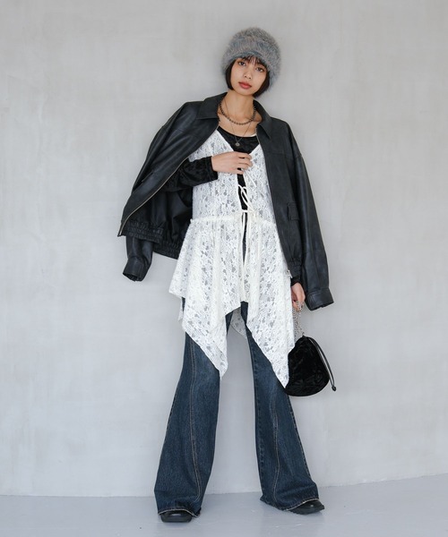 PAGEBOY（ページボーイ）の「シャギービーニー（ニットキャップ/ビーニー・レディース・ブラック/グレー/ブラウン・FREE）」の11枚目の写真