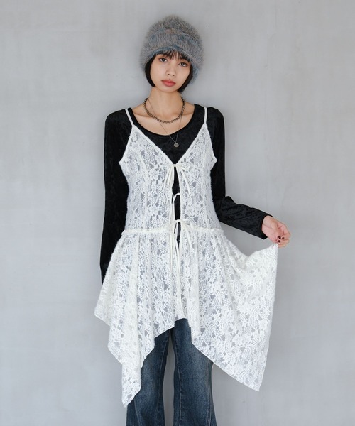 PAGEBOY（ページボーイ）の「シャギービーニー（ニットキャップ/ビーニー・レディース・ブラック/グレー/ブラウン・FREE）」の13枚目の写真