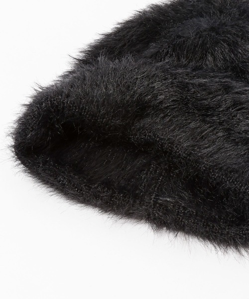 PAGEBOY（ページボーイ）の「シャギービーニー（ニットキャップ/ビーニー・レディース・ブラック/グレー/ブラウン・FREE）」の16枚目の写真