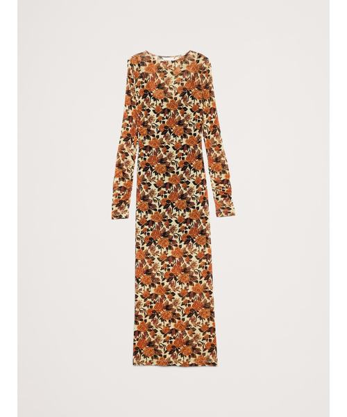 Banana Republic（バナナリパブリック）の「プリント メッシュ マキシドレス（ワンピース・レディース・マルチ・L/M/XS/S）」の4枚目の写真