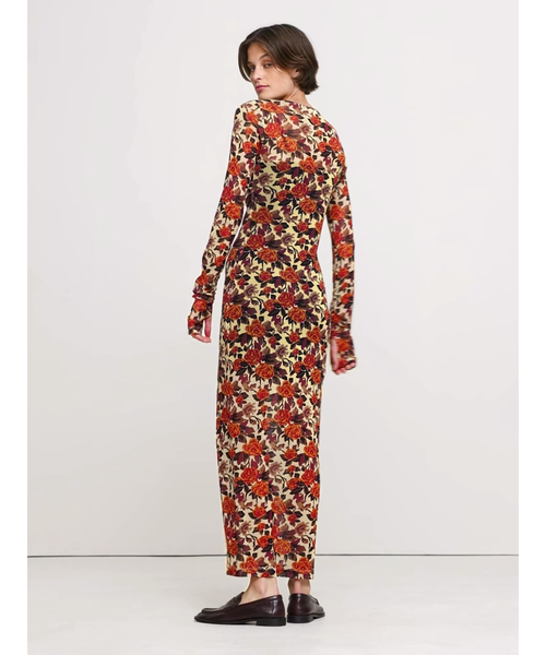 Banana Republic（バナナリパブリック）の「プリント メッシュ マキシドレス（ワンピース・レディース・マルチ・L/M/XS/S）」の5枚目の写真