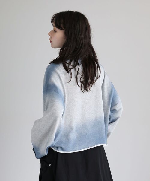 Sugar spoon（シュガースプーン）の「・SUGAR SPOON エッジスプレースウェット（スウェット・レディース・ホワイト系その他/ピンク/杢グレー/チャコールグレー・FREE）」の9枚目の写真