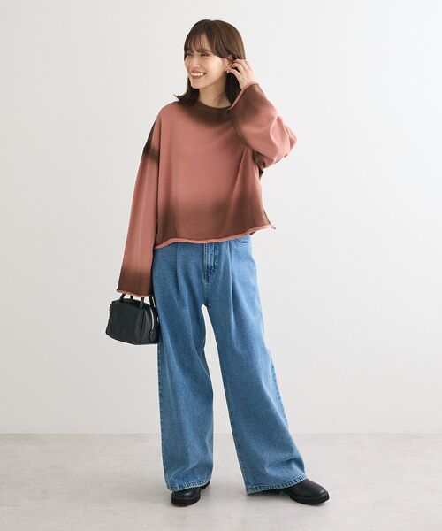 Sugar spoon（シュガースプーン）の「・SUGAR SPOON エッジスプレースウェット（スウェット・レディース・ホワイト系その他/ピンク/杢グレー/チャコールグレー・FREE）」の10枚目の写真