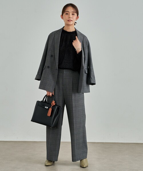 INDIVI（インディヴィ）の「【きれいめ／オフィス／イベント】フェザージャカードブラウス（シャツ/ブラウス・レディース・ブラック/ベージュ系その他/ホワイト系1・38/34/05/15 /13）」の20枚目の写真