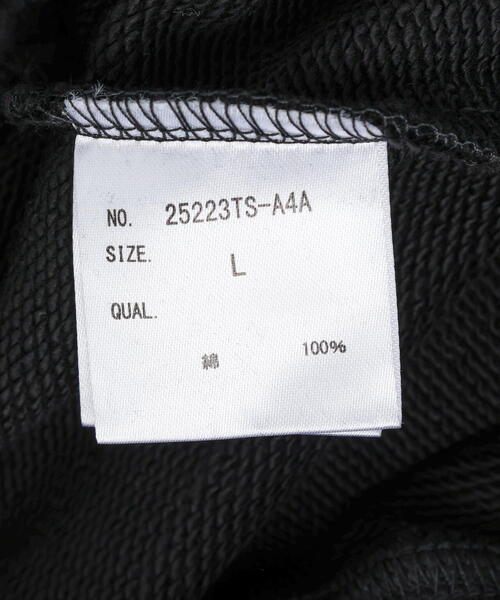 A4A（エーフォーエー）の「A4A/エーフォーエー/CREWNECK VERMEER（スウェット・レディース・ブラック/ホワイト・L/S/M）」の15枚目の写真