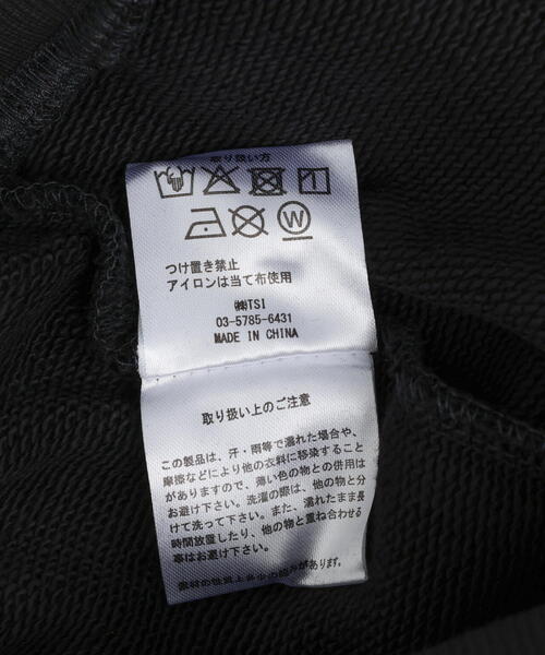 A4A（エーフォーエー）の「A4A/エーフォーエー/CREWNECK VERMEER（スウェット・レディース・ブラック/ホワイト・L/S/M）」の16枚目の写真