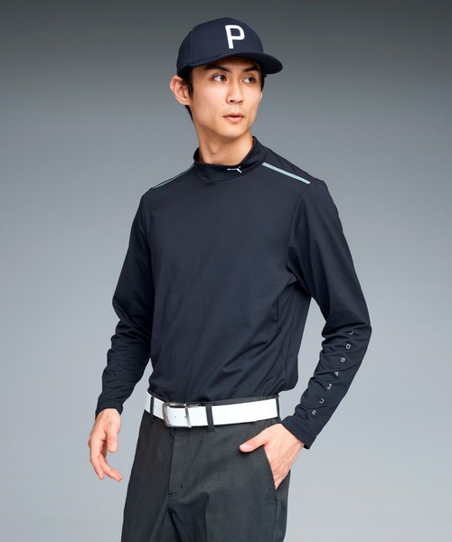 セール】PUMA プーマ メンズ ゴルフ PB ハイネック 長袖 シャツ（T