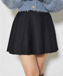 プリーツジャストウエストスカート 秋服 冬服