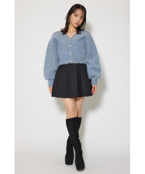 rienda(リエンダ)の「プリーツジャストウエストスカート 秋服 冬服(スカート・レディース・ベージュ/グレー/ブラック・SMALL/MEDIUM)」の4枚目の写真