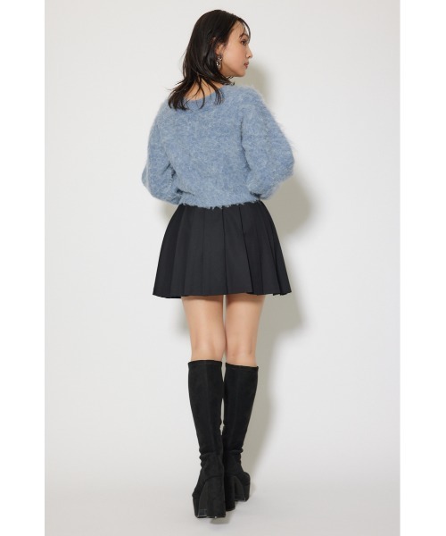 rienda(リエンダ)の「プリーツジャストウエストスカート 秋服 冬服(スカート・レディース・ベージュ/グレー/ブラック・SMALL/MEDIUM)」の7枚目の写真