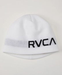 RVCA | RVCA メンズ BIG RVCA SINGLE BEANIE ビーニー 【2025年秋冬モデル】 @autumn/ルーカニットキャップ・ビーニー(ニットキャップ/ビーニー)