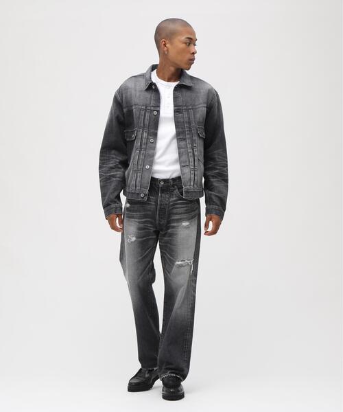 TFQP》DENIM JACKET TYPE-2nd BLACK USED / デニムジャケット タイプ