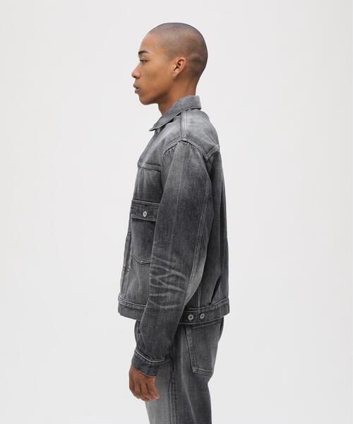 AVIREX（アヴィレックス）の「《TFQP》DENIM JACKET TYPE-2nd BLACK