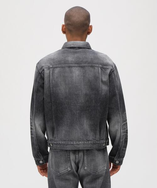 AVIREX（アヴィレックス）の「《TFQP》DENIM JACKET TYPE-2nd BLACK USED / デニムジャケット タイプセカンド ブラックユーズド / AVIREX / アヴィレックス（デニムジャケット・メンズ・ブラック・38/40/42/44）」の11枚目の写真