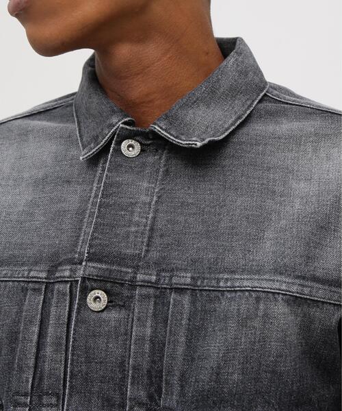 AVIREX（アヴィレックス）の「《TFQP》DENIM JACKET TYPE-2nd BLACK