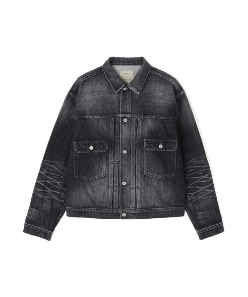 TFQP》DENIM JACKET TYPE-2nd BLACK USED / デニムジャケット タイプ