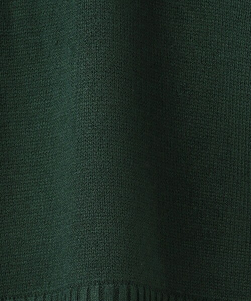 A DAY IN THE LIFE UNITED ARROWS（アデイインザライフユナイテッドアローズ）の「フェイクレイヤード クルーネックニット -ハンドウォッシャブル- ＜A DAY IN THE LIFE＞（ニット/セーター・メンズ・ダークグリーン/ブラック/モカ・M/L/S）」の7枚目の写真